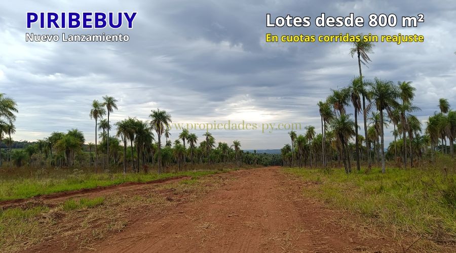 foto_Lotes desde 800 m² en cuotas corridas sin reajuste en Piribebuy - Zona Salto 11 caídas