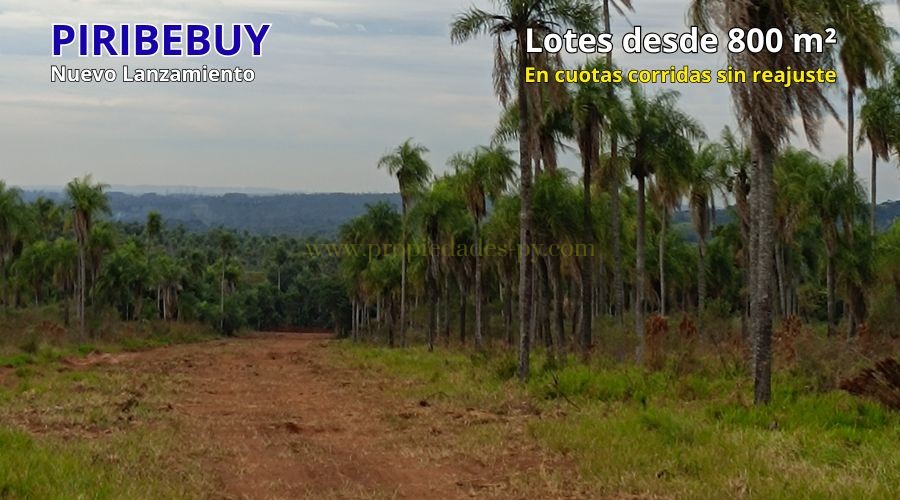 foto_Lotes desde 800 m² en cuotas corridas sin reajuste en Piribebuy - Zona Salto 11 caídas