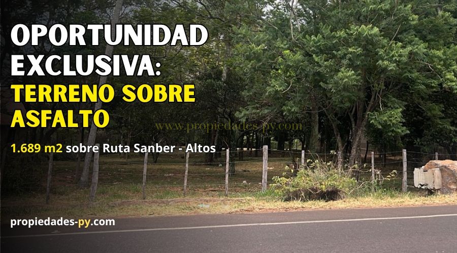 foto_Terreno sobre Asfalto con potencial Vista al Lago – Oportunidad Premium en San Bernardino - Altos