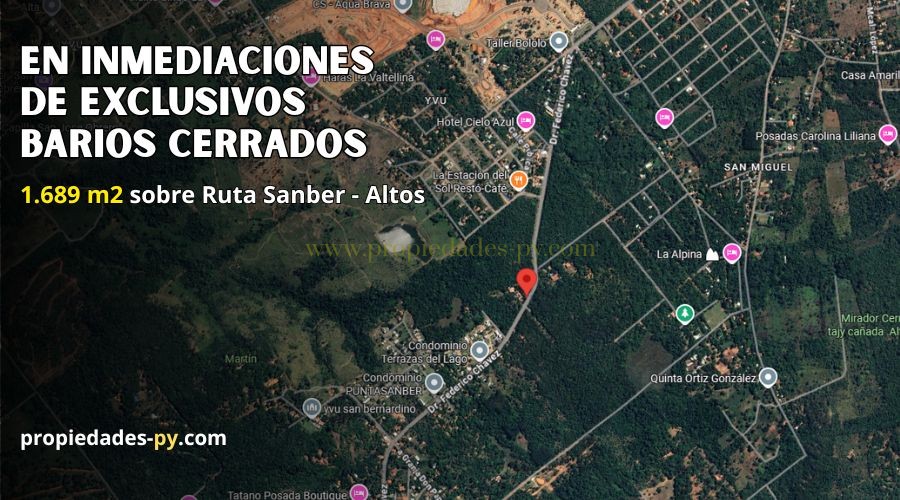 foto_Terreno sobre Asfalto con potencial Vista al Lago – Oportunidad Premium en San Bernardino - Altos