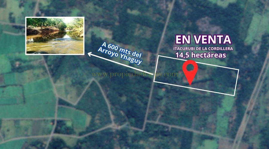 foto_En venta 14,5 hectáreas en Itacurubi de la Cordillera